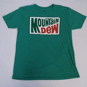 Mountain Dew soda graphic tee
